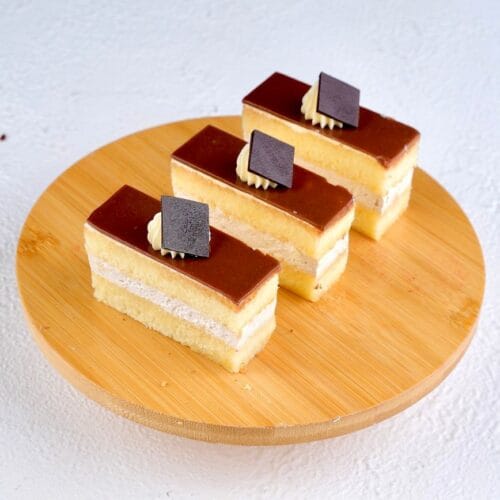 Butterscotch Gateau Slice