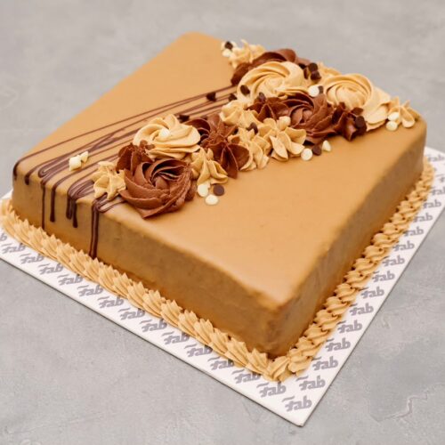 Coffee & Chocolate Fudge Cake