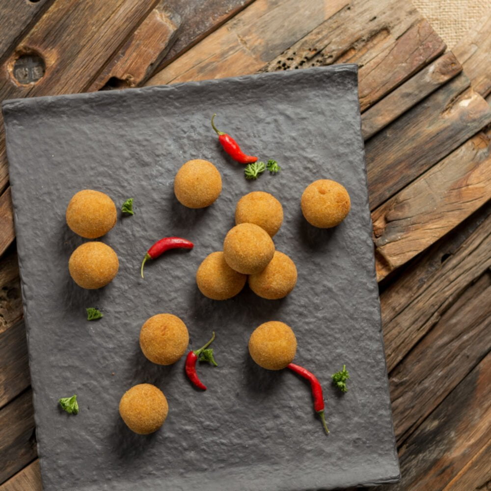 Egg & Potato Cutlet Cocktail