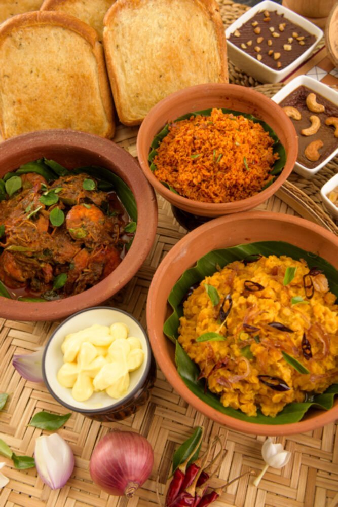 Roast Paan with Prawn Curry & Dessert (4 pax each) - Image 2