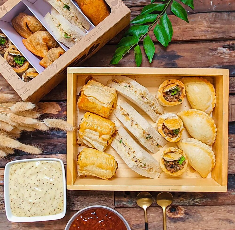 Cocktail Pastry Platter - Seafood 12 pcs