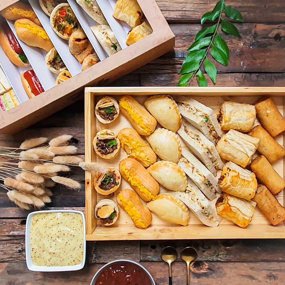 Cocktail Pastry Platter - Seafood 24 pcs