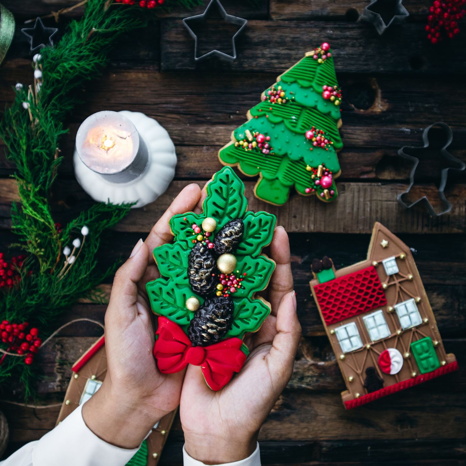 Assorted Christmas Cookie Treat Box - Image 3