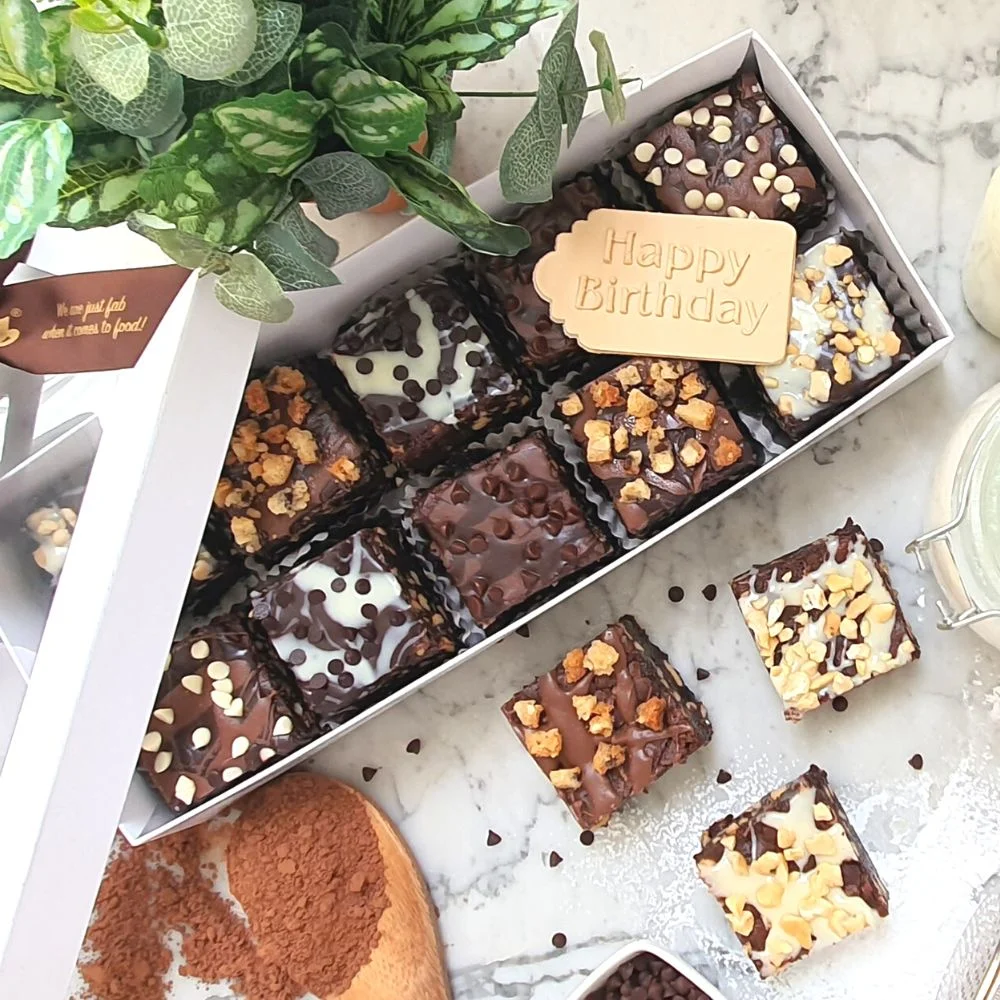 Decorated Brownies - 10 in a Pack