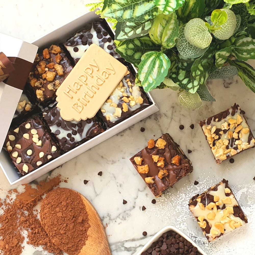 Decorated Brownies - 6 in a Pack