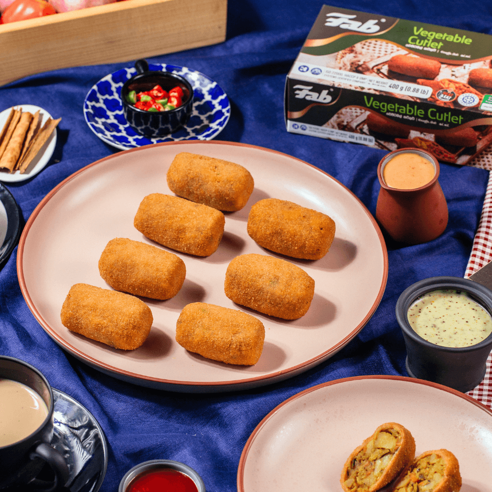 Frozen Vegetable Cutlets (8 in a pack)