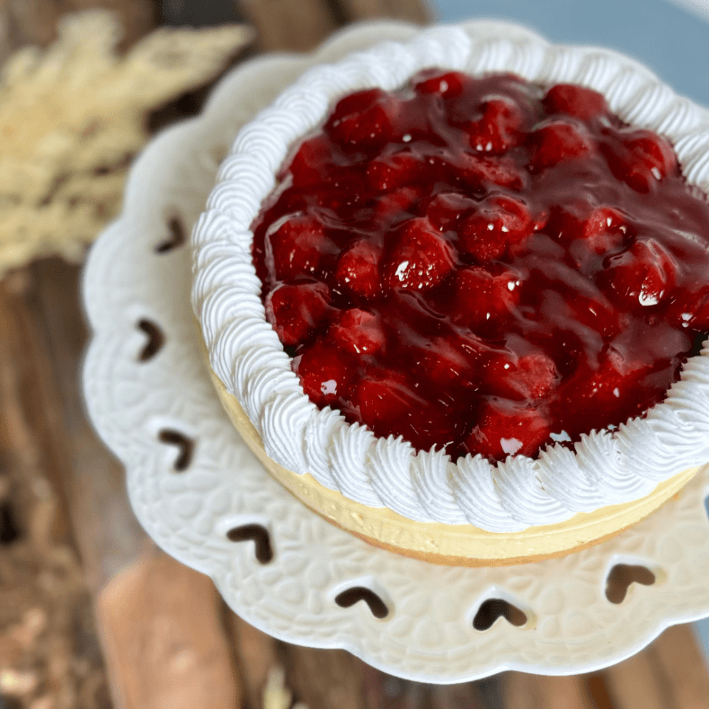 Strawberry Cream Cheesecake