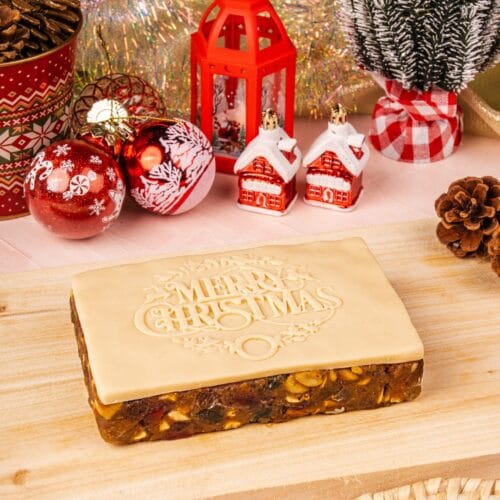 Christmas Rich Cake with Almond Paste 500g