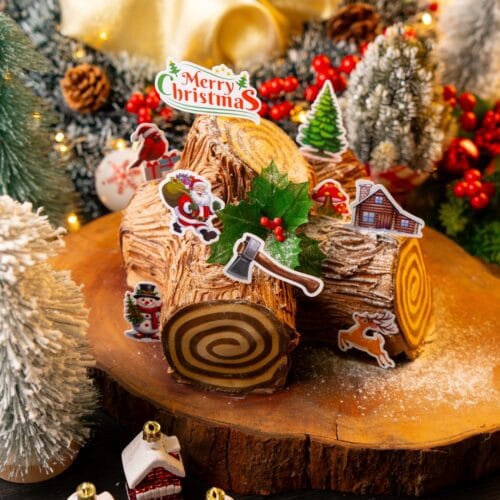 Christmas Chocolate Yule Log 750g