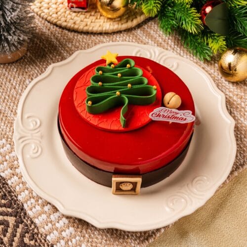 Christmas Gateau Red 800g