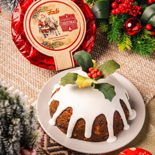 Christmas Plum Pudding with Vanilla Butter 500g