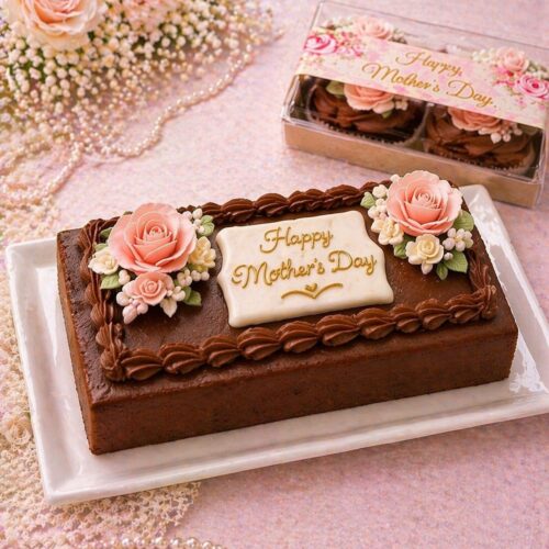 Mother's Day Chocolate Cake Loaf