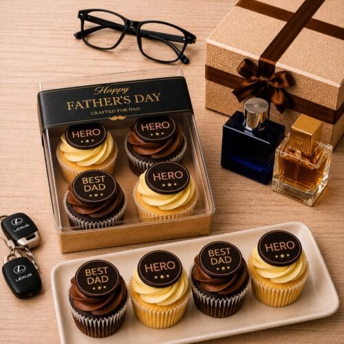 Father's Day Cup Cakes 4 in 1