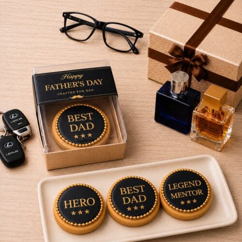 Father's Day Vanilla & Nut Cookie